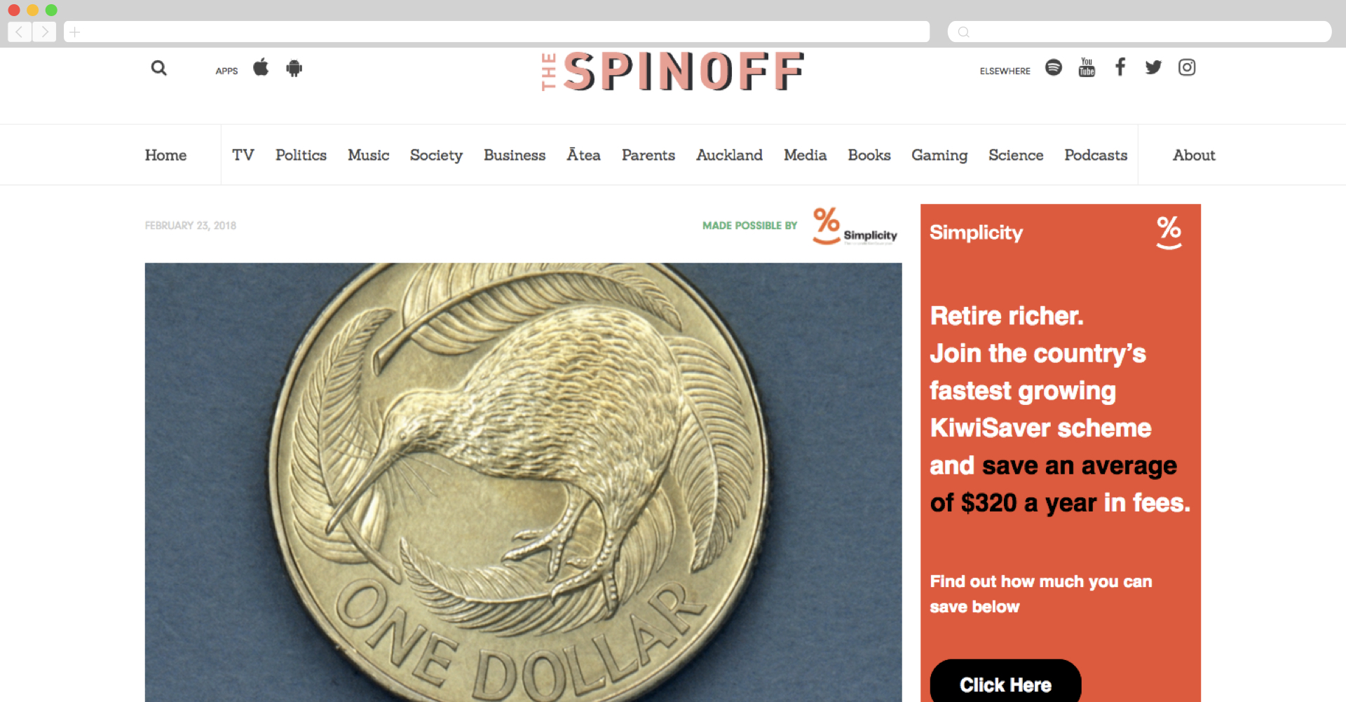 The Spinoff with Simplicity bring a great piece of thought leadership