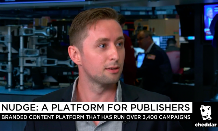 Ben Young, CEO of Nudge on Cheddar Live