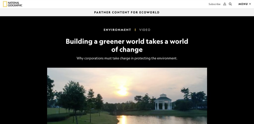 Nat Geo + Ecoworld