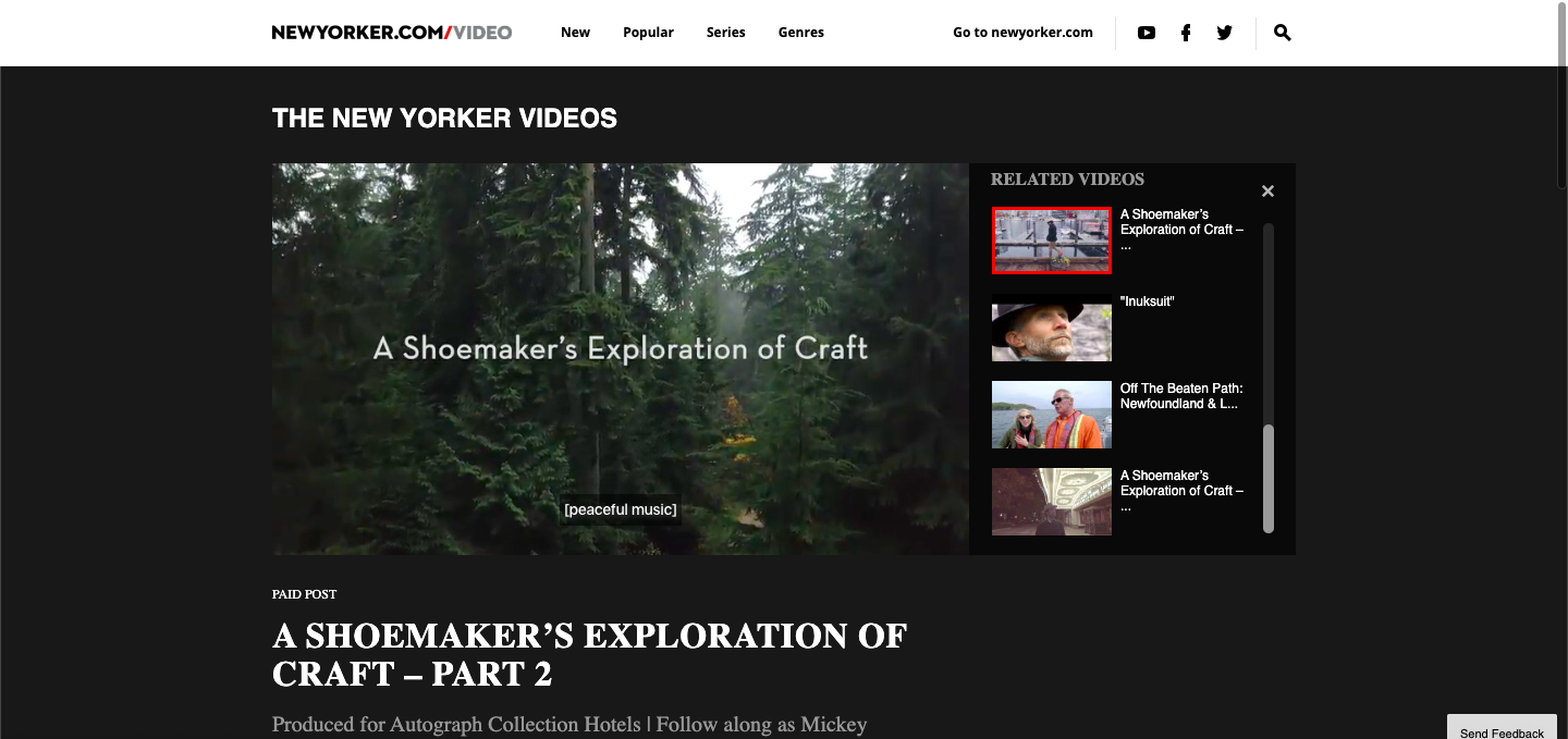 branded content by Autograph Collection Hotels on The New Yorker