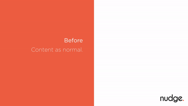 Gif showing that content consumption is up by 39%