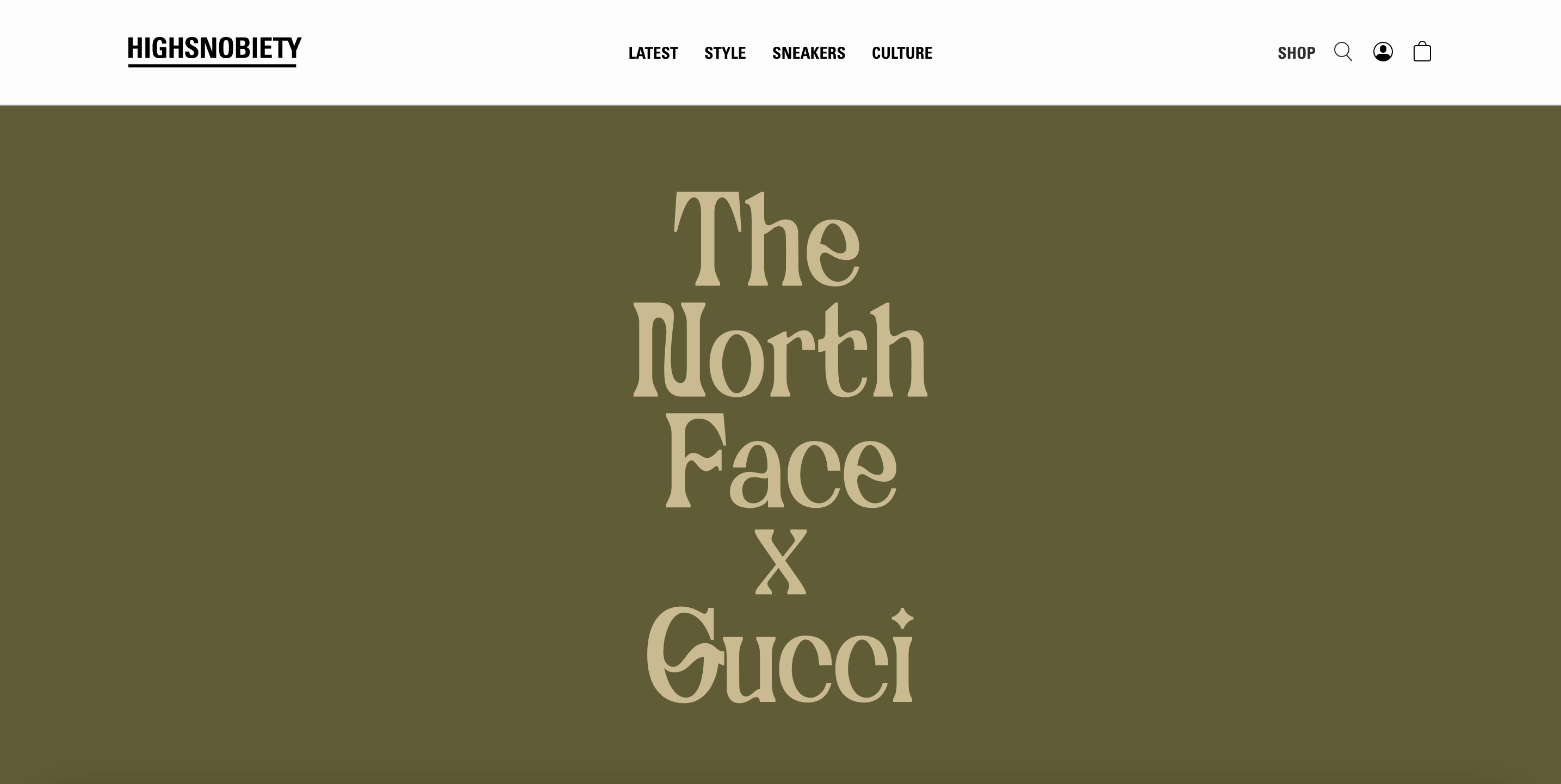 Branded content by Gucci