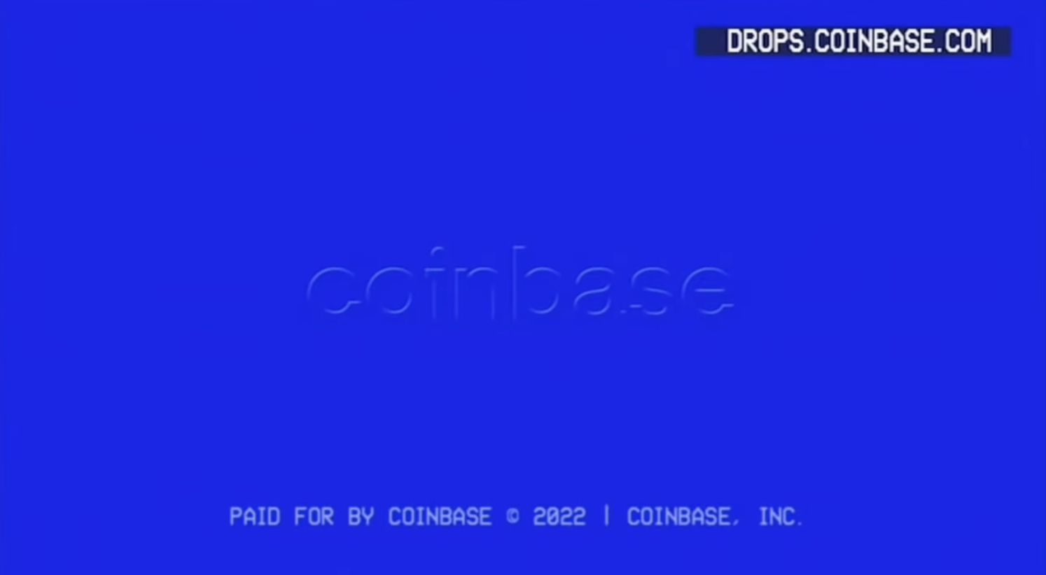 Coinbase Super Bowl Ad